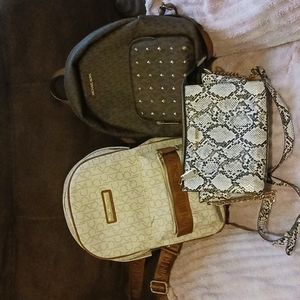 Calvinklein Michael kors  n Steven madden purse